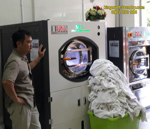 máy giặt khô hs cleantech nhập khẩu từ hàn quốc
